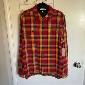 Frame • flannel shirt jacket